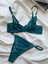 Sevgililer Günü Hediyesi Kadın Nude Dantelli Yeşil Bralet Südyen Kilot Takım 1