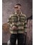 Oversize Kalıp Unisex Cepli Kaşe Oduncu Gömlek 1