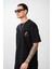 Oversize Kalıp Kuru Kafa Baskılı Unisex Tişört 2