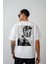 Oversize Kalıp Creative Baskılı Unisex Tişört 1