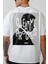 Oversize Kalıp Creative Baskılı Unisex Tişört 4