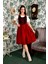 Velvet Korseli Vintage Elbise 1