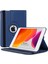 iPad 10.2 9. Nesil A2602-A2604-A2603-A2605 İçin Kılıf 360 Rotating Stand Deri Lacivert 1