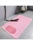 1 Adet Pembe Renk Banyo Duş ve Küvet Kaydırmazı Vantuzlu Paspas 36 x 69,5 cm 1