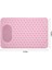 1 Adet Pembe Renk Banyo Duş ve Küvet Kaydırmazı Vantuzlu Paspas 36 x 69,5 cm 5