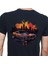 Splash Car T-Shirt %100 Pamuklu Siyah Penye Basic Erkek Tişört 3