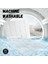Küvet Paspası Duş Banyo Paspası Katlanabilir Makine Yıkanabilir Büyük Tahliye Delikleri 45 x 70 cm 5