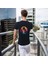 Hawaii T-Shirt Pamuklu Siyah Penye Basic Erkek Tişört 4