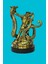 Herkül Hydra Mitolojik Heykel Biblo Altın 30 cm 3