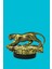 Mitolojik Yırtıcı Heykel Biblo Altın 18 cm 3