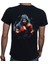 Splash Sport T-Shirt %100 Pamuklu Siyah Penye Basic Erkek Tişört 1