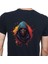 Ninja T-Shirt %100 Pamuklu Siyah Penye Basic Erkek Tişört 3