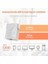 Antenler, Beyaz Portu, Çift Hızlı Ethernet Lan Portu, Erişim Noktası, Genişletici ve 1200MBPS, Wifi Hızı AC1200 Dual Band Wifi Tekrarlayıcı, A18 Kablosuz Yeni 1