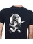 Guitar T-Shirt %100 Pamuklu Siyah Penye Basic Erkek Tişört 3
