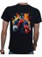 Splash Sport T-Shirt %100 Pamuklu Siyah Penye Basic Erkek Tişört 1