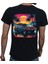Tropical T-Shirt Pamuklu Siyah Penye Basic Erkek Tişört 1