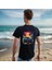 Tropical T-Shirt Pamuklu Siyah Penye Basic Erkek Tişört 4
