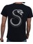 Tattoo T-Shirt Pamuklu Siyah Penye Basic Erkek Tişört 1