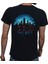 City T-Shirt %100 Pamuklu Siyah Penye Basic Erkek Tişört 1