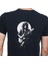 To The Moon And Back T-Shirt %100 Pamuklu Siyah Penye Basic Erkek Tişört 3