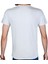 Flower T-Shirt %100 Pamuklu Beyaz Penye Basic Erkek Tişört 2