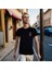 Elip Guitar T-Shirt %100 Pamuklu Siyah Penye Basic Erkek Tişört 4