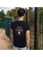 Splash Animal T-Shirt %100 Pamuklu Siyah Penye Basic Erkek Tişört 4