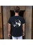 Tattoo T-Shirt %100 Pamuklu Siyah Penye Basic Erkek Tişört 4