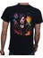 Warior T-Shirt Pamuklu Siyah Penye Basic Erkek Tişört 1