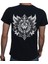 Tattoo T-Shirt Pamuklu Siyah Penye Basic Erkek Tişört 1