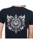 Tattoo T-Shirt Pamuklu Siyah Penye Basic Erkek Tişört 3