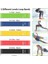 Egzersiz Direnç Kemeri - Set Sertlik Dereceli - Pilates Yoga Squat Bandı Aerobik Band Özel Elastik Malzeme 5 Adet 5