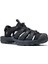 HM710445B Burnu Kapalı Siyah Outdoor Kadın Trekking Spor Sandalet 1