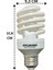 23W (103W) 2700K (Sarı Işık) E27 Duylu (Kalın Duy) Tasarruflu Ampul 2