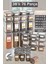 Milan Big Mega 38'li 76 Parça Saklama Kabı & Baharatlık Seti 4X(1700ML 1100ML)10X(500ML350ML300 Ml) 1