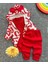 Kız Bebek Kalpli %100 Pamuk Bebek Takımı Bebek Hediyesi Yenidoğan 0-3 Aylık BBK2988 1