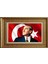 Özel Altın Seri Atatürk Paspartulu Tablo RH166 1