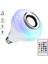 Bluetooth Hoparlör Akıllı LED Ampul Lamba (4767) 4