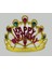 Altın Renk Happy Birthday Yazılı Doğum Günü Tacı 60 cm (4767) 2
