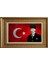 Özel Altın Seri Atatürk Paspartulu Tablo RH90 1