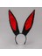 Peluş Malzemeden Imal Mega Boy Şekil Verilebilir Tavşan Kulağı Siyah 14 x 43 cm (4767) 5