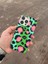 Apple iPhone 14 Pro Max Karbonfiber Leopar Yeşil Telefon Kılıfı 1