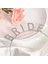 Gümüş Renk Bekarlığa Veda Kristal Taş Bride Tacı Ithal 16 x 10 cm (4767) 3