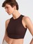 20820 Dikiş Efektli Crop Top-Siyah 4