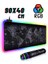 Rgb Dünya Harita Desenli Mouse Pad LED Işıklı Su Geçirmez Gaming Mousepad 1