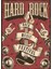 Hard Rock Temalı Dekoratif Poster Ahşap Retro Tablo 1