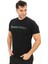 Emerald Dragon Baskılı Özel Tasarım Siyah T-Shirt (Slim Fit) 4