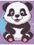 Sevimli Panda Eğitici 12 Parça Mdf Puzzle 3