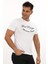American Classic Ford Ranger Baskılı Özel Tasarım Beyaz T-Shirt (Slim Fit) 2