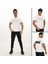 American Classic 1967 Ford M. Fastback Baskılı Özel Tasarım Beyaz T-Shirt (Slim Fit) 5